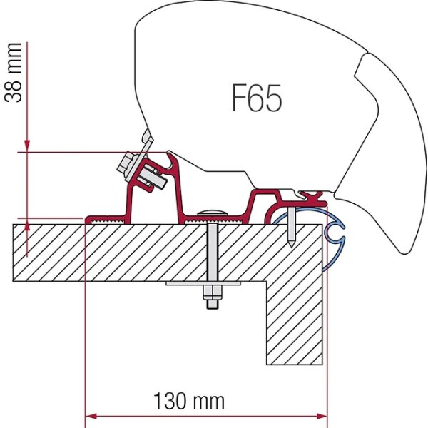 FIAMMA Adapter Kit Fiamma Caravan Standard