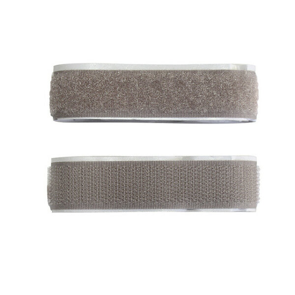 Prym Klettband Prym mit Haftver- schluss 60 cm Farbe grau