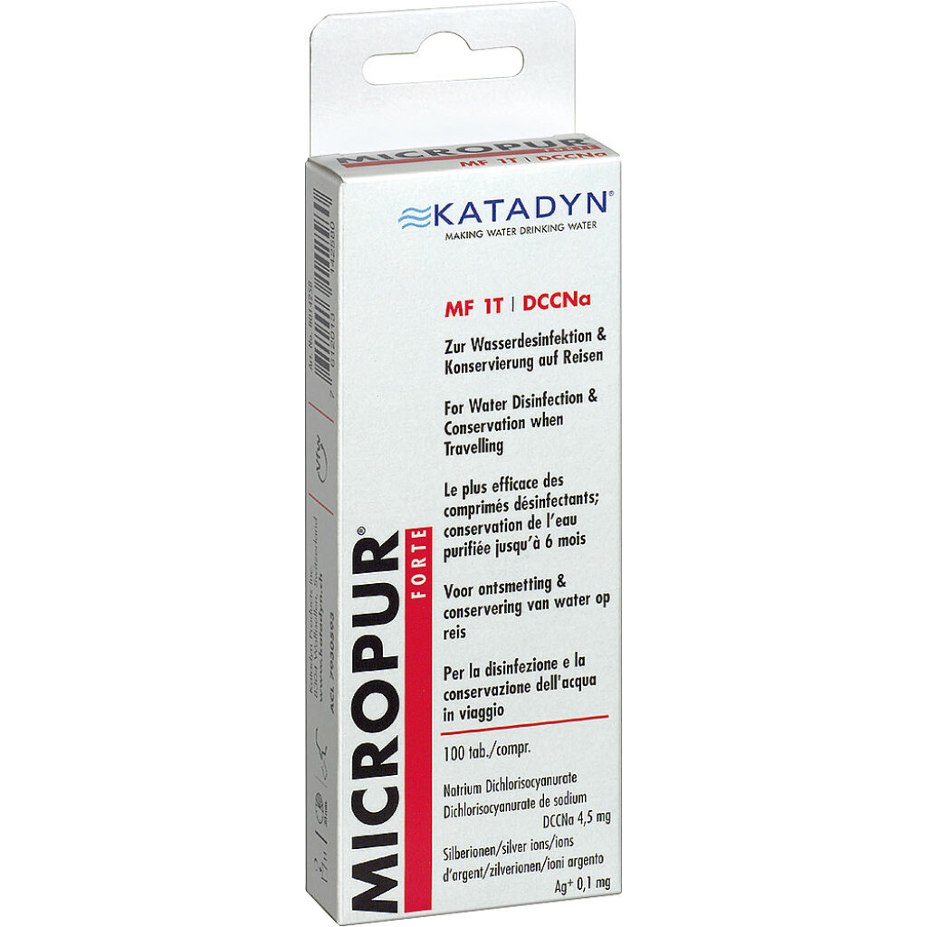 KATADYN Trinkwasserdesinfektion Micropur Forte Tabletten