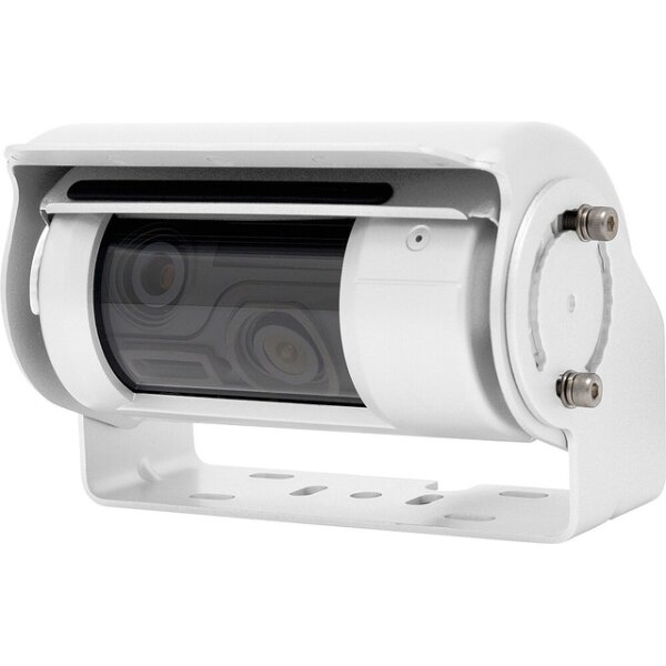 CAR GUARD SYSTEMS Doppel-Rückfahrkamera CARGUARD für Monitore mit 2 Eingängen Farbe weiß