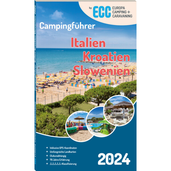 ECC Campingführer ECC Italien / Kroatien / Slowenien 2024