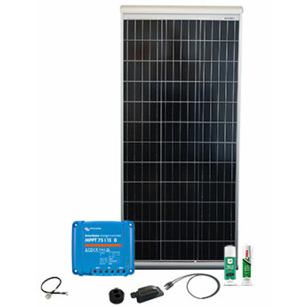 Phaesun Solaranlage Caravan Kit Base Camp Aero MPPT SMS15 120 W / 12 V