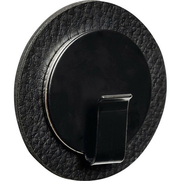 silwy Magnet-Haken silwy CLEVER BLACK Fb. schwarz inkl Metall-Nano-Gel-Pad BLACK